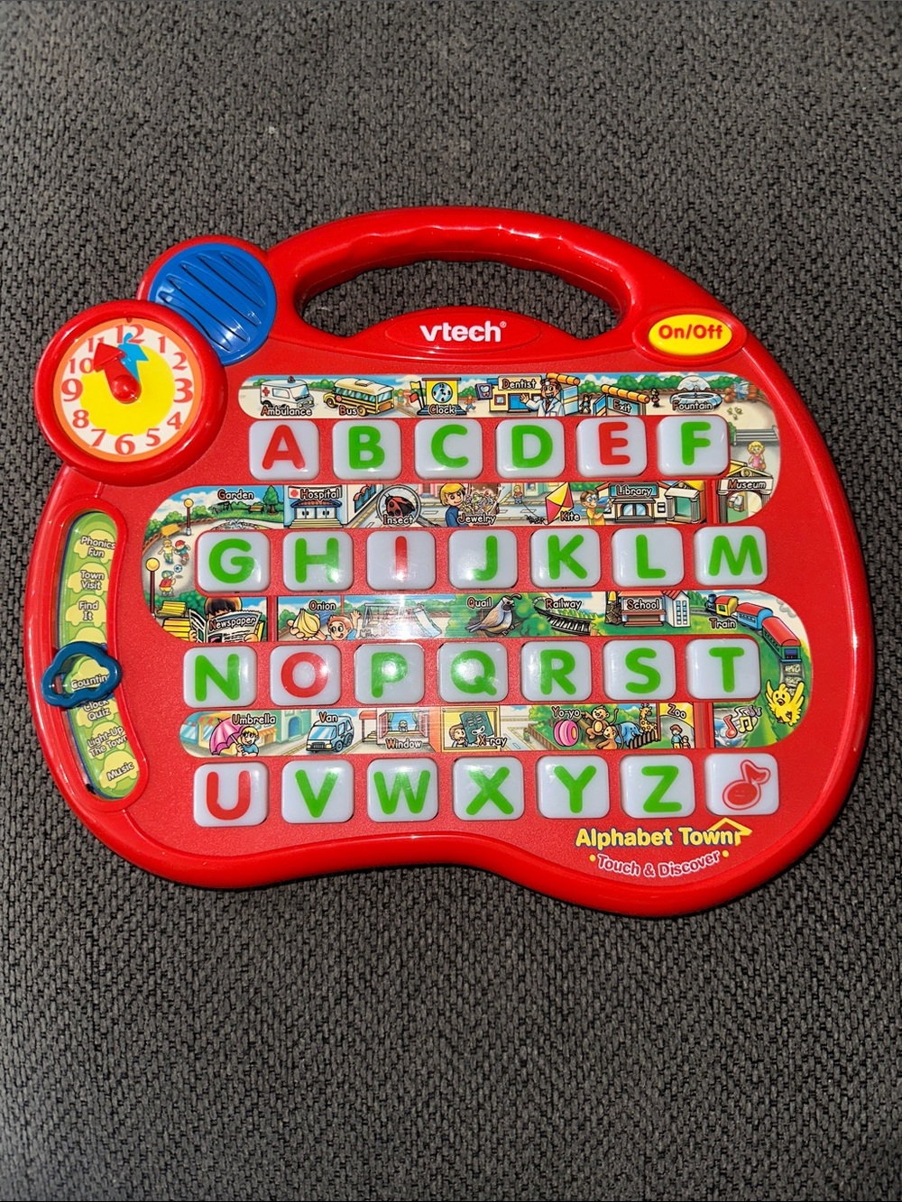 VTech Alphabet Town Learning Toy - Red